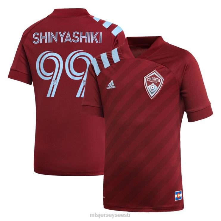 MLS Jerseys lapsed Colorado kärestik andre shinyashiki adidas Burgundia 2021 esmane koopia mängija särk P0VN1298 särk