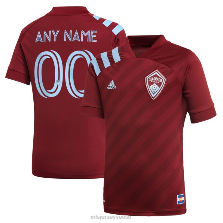 MLS Jerseys lapsed colorado rapids Adidase Burgundia 2021. aasta esmase koopia kohandatud trikoo P0VN933 särk
