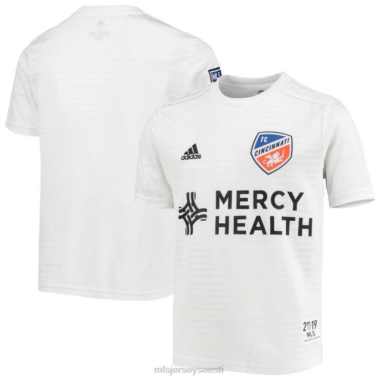 MLS Jerseys lapsed fc cincinnati adidas valge 2019. aasta koopiasärk P0VN757 särk