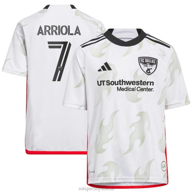 MLS Jerseys lapsed fc dallas paul arriola adidas white 2023 burn baby burn replica player jersey P0VN667 särk