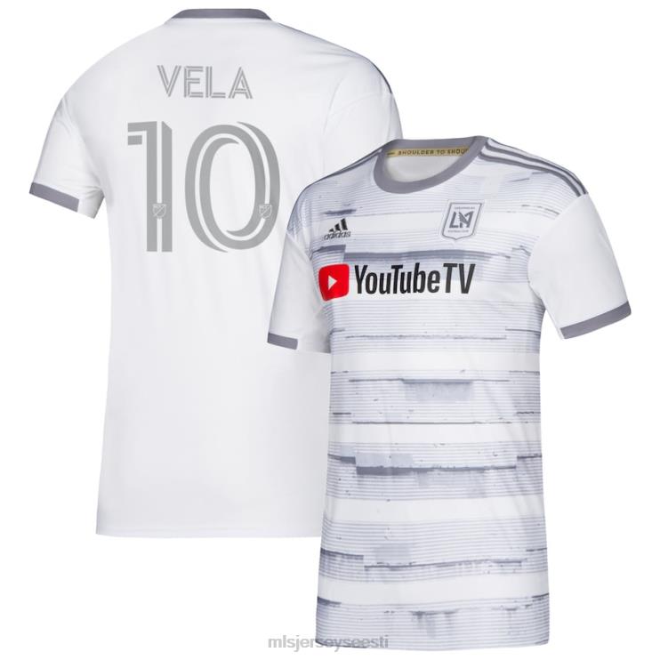 MLS Jerseys lapsed lafc carlos vela adidase valge 2020. aasta teisene koopiasärk P0VN1048 särk