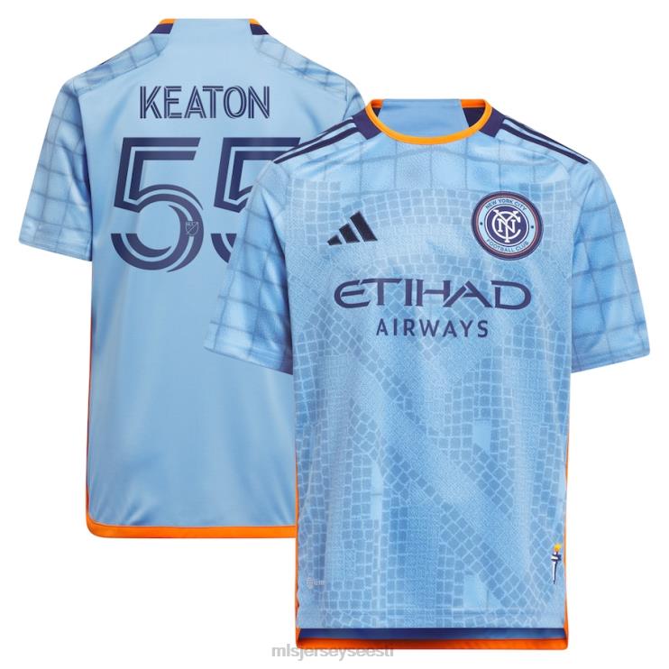 MLS Jerseys lapsed new york city fc keaton parks adidas helesinine 2023 interboro komplekti koopia kampsun P0VN1000 särk