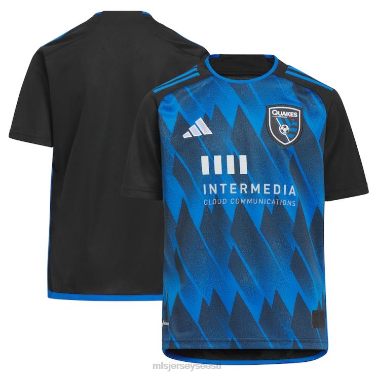 MLS Jerseys lapsed san Jose earthquakes adidas sinine 2023 Active Fault jersey koopia särk P0VN248 särk