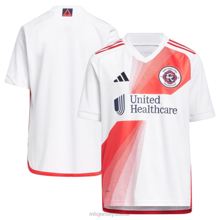 MLS Jerseys lapsed uus Inglismaa revolutsioon Adidase valge 2023. aasta defiance replica jersey P0VN115 särk