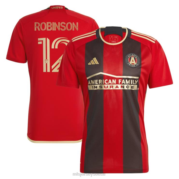 MLS Jerseys mehed atlanta united fc miles robinson adidas black 2023 the 17s' kit replica jersey P0VN566 särk