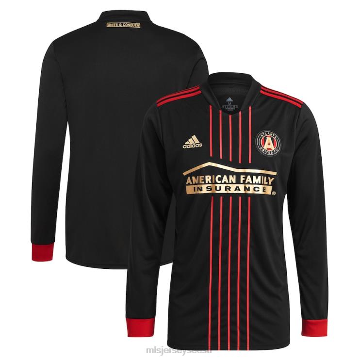 MLS Jerseys mehed atlanta united fc adidas black 2021 the blvck kit replica jersey P0VN1089 särk