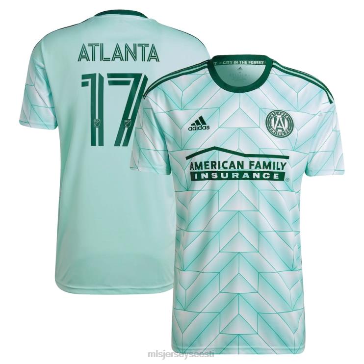 MLS Jerseys mehed atlanta united fc adidas mint 2023 metsakomplekti koopiamängija särk P0VN792 särk