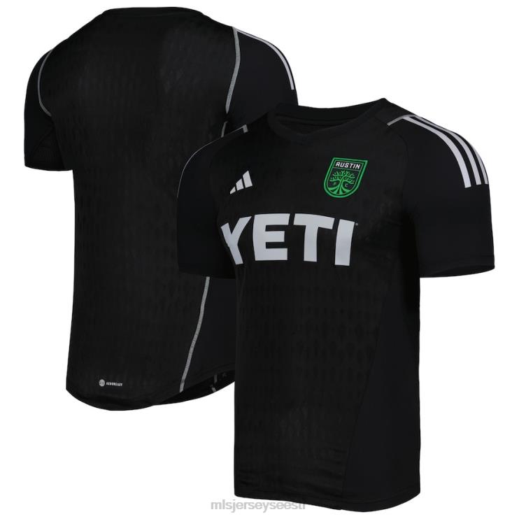 MLS Jerseys mehed austin fc adidase must 2023. aasta väravavahi koopia P0VN72 särk