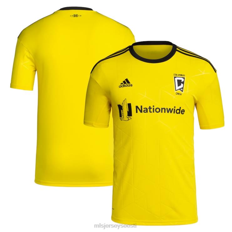MLS Jerseys mehed columbus crew Adidase kollane 2022. aasta kullastandardi komplekti koopia tühi kampsun P0VN163 särk
