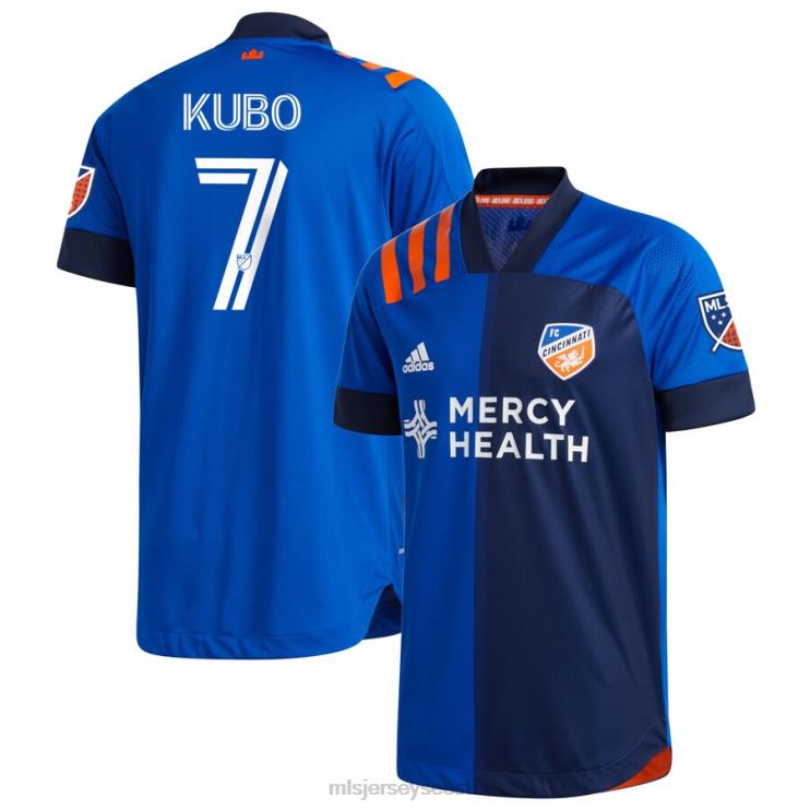 MLS Jerseys mehed fc cincinnati yuya kubo adidas sinine 2020 julge autentne jersey P0VN635 särk