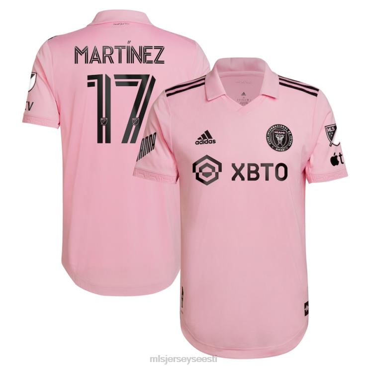 MLS Jerseys mehed inter miami cf josef martinez adidas roosa 2022 südamelöögi komplekt autentne mängija särk P0VN1119 särk