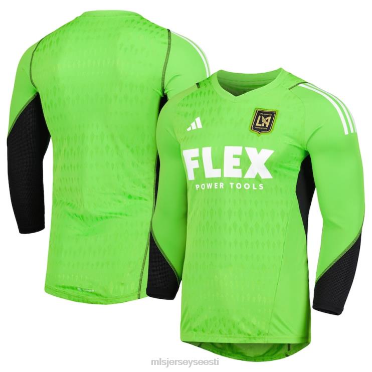 MLS Jerseys mehed lafc adidas green 2023. aasta väravavahi pikkade varrukatega koopiasärk P0VN405 särk