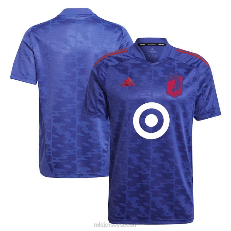 MLS Jerseys mehed minnesota united fc adidas sinine 2022 primeblue replica jersey P0VN423 särk