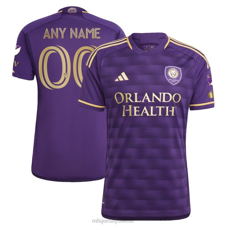MLS Jerseys mehed orlando city sc adidas purple 2023 seinakomplekt autentne kohandatud trikoo P0VN1524 särk