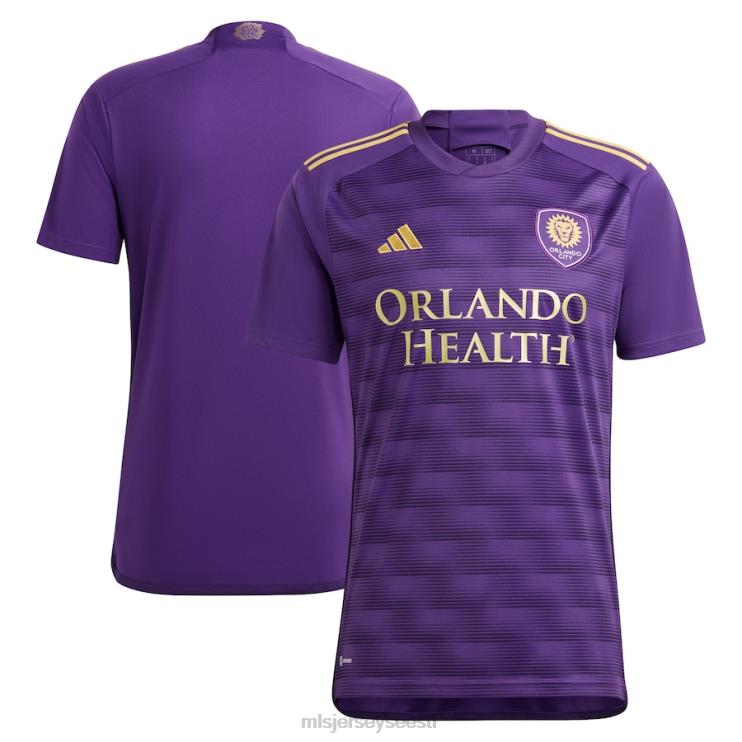 MLS Jerseys mehed orlando city sc adidas purple 2023 seinakomplekti koopiasärk P0VN64 särk