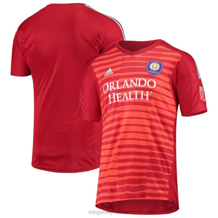 MLS Jerseys mehed orlando city sc adidase punane väravavahi särk P0VN1114 särk