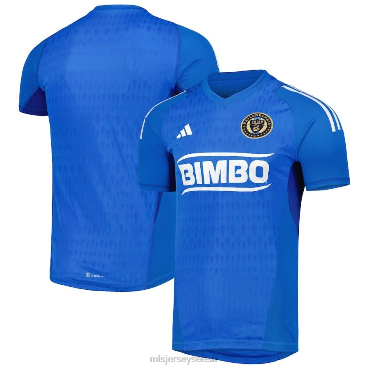 MLS Jerseys mehed philadelphia ametiühingu Adidase sinine 2023. aasta väravavahi koopia P0VN54 särk