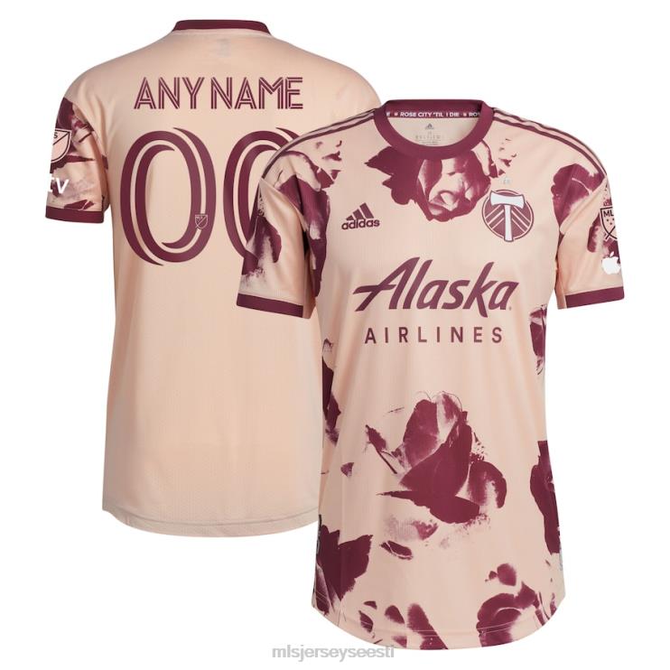MLS Jerseys mehed portland timbers Adidase roosa 2023. aasta heritage rose komplekt autentne kohandatud trikoo P0VN1196 särk
