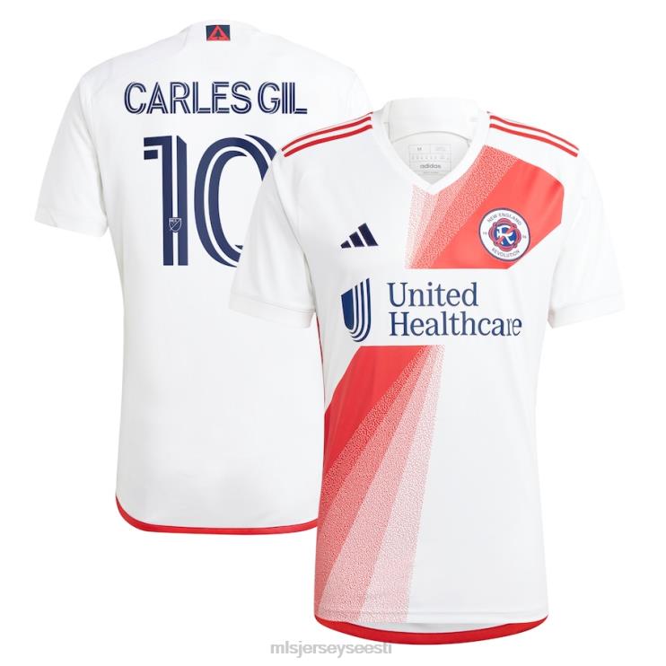 MLS Jerseys mehed uus inglismaa revolutsioon carles gil adidas valge 2023 defiance replica jersey P0VN579 särk