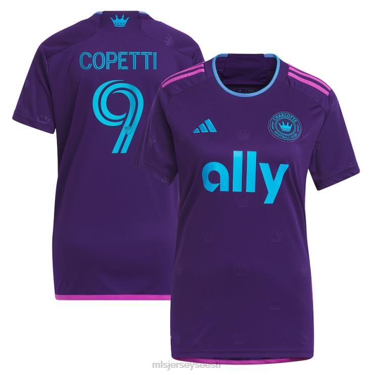 MLS Jerseys naised charlotte fc enzo copetti adidas lilla 2023 kroonijuveeli komplekt koopia jersey P0VN806 särk