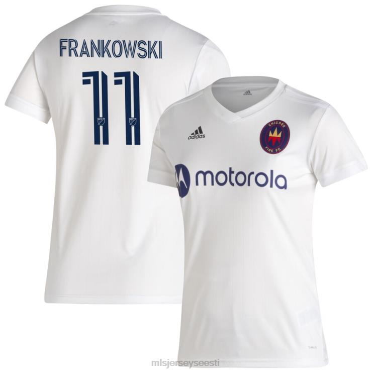 MLS Jerseys naised chicago fire przemyslaw frankowski Adidase valge 2020. aasta teisene koopiasärk P0VN1482 särk
