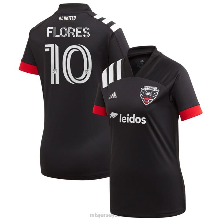 MLS Jerseys naised d.c. United Edison flores Adidase must 2020. aasta esmane koopiasärk P0VN1505 särk
