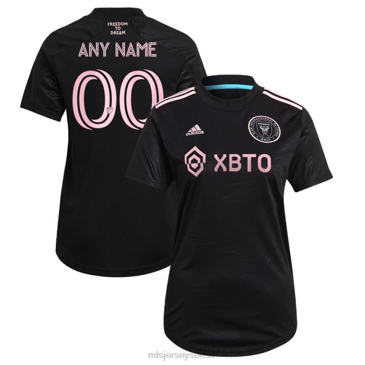 MLS Jerseys naised inter miami vrd adidas black 2021 la palma replica custom jersey P0VN631 särk