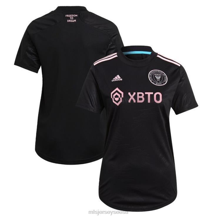 MLS Jerseys naised inter miami vrd adidas black 2021 la palma replica jersey P0VN194 särk