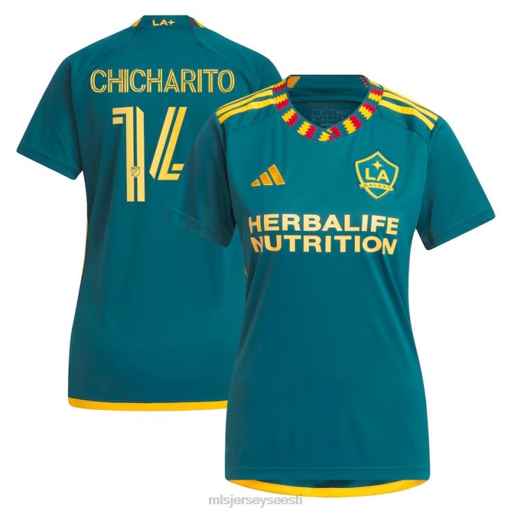 MLS Jerseys naised la galaxy chicharito adidas green 2023 la kit replica player jersey P0VN592 särk