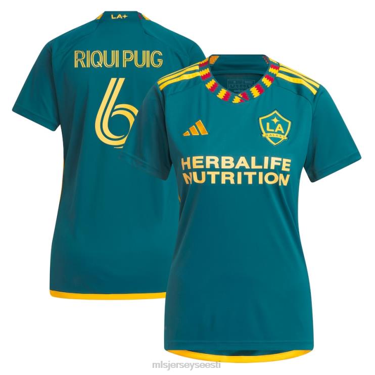 MLS Jerseys naised la galaxy riqui puig adidas green 2023 la kit replica player jersey P0VN403 särk