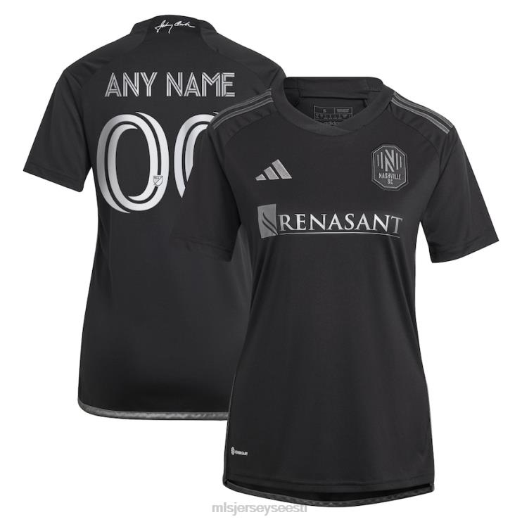 MLS Jerseys naised nashville sc adidas black 2023 mees mustas komplektis koopia kohandatud trikoo P0VN535 särk