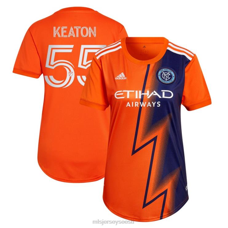 MLS Jerseys naised new york city fc keaton parks adidas orange 2023 volti komplekti koopiamängija särk P0VN1112 särk