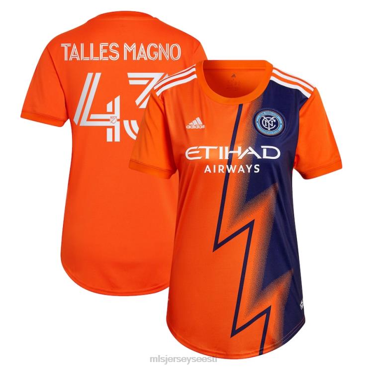 MLS Jerseys naised new york city fc talles magno adidas orange 2022 volti komplekti koopiamängija särk P0VN1226 särk