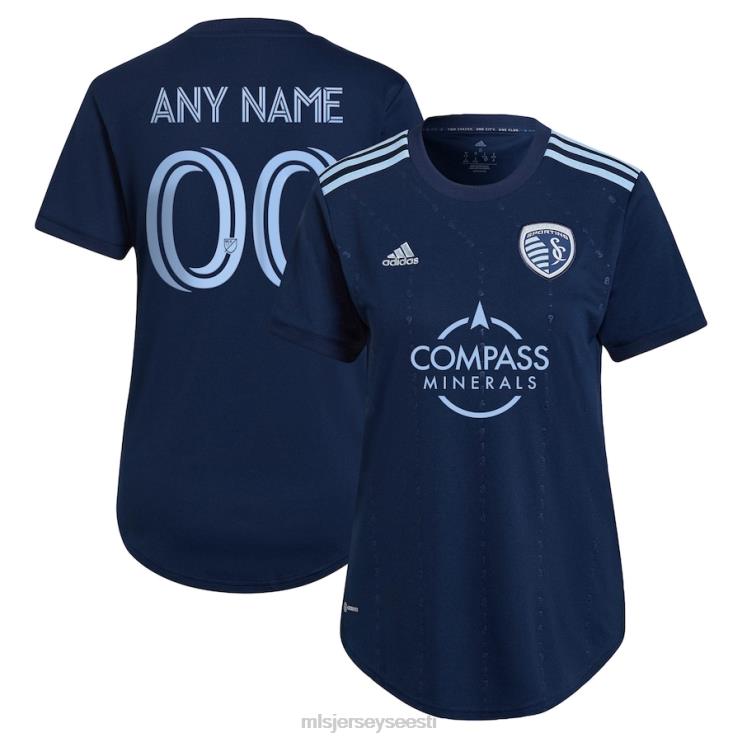 MLS Jerseys naised sporting Kansas City Adidas Blue 2022 State Line 3.0 koopia kohandatud trikoo P0VN1067 särk