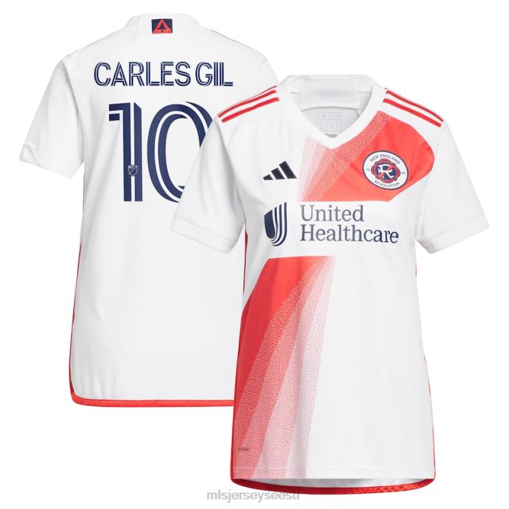 MLS Jerseys naised uus inglismaa revolutsioon carles gil adidas valge 2023 defiance replica jersey P0VN1215 särk